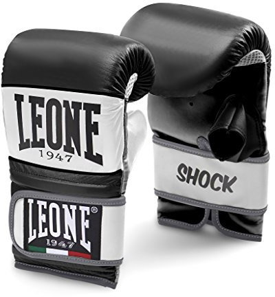LEONE 1947, Shock Guanti da Sacco, Unisex – Adulto, Nero, M, GS091