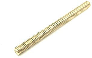 Kupferschraube/Kupferbolzen/Doppelende/Vollgewinde/kurze Kupferstange-M8 * 90 / 5St