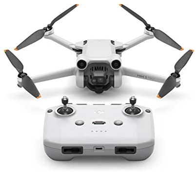DJI Mini 3 Pro – Leichte und faltbare Kameradrohne mit 4K/60fps Videos, 48 MP Fotos, 34 Minuten Flugzeit, Hindernisvermeidung in 3 Richtungen, ideal für Luftaufnahmen und soziale Medien