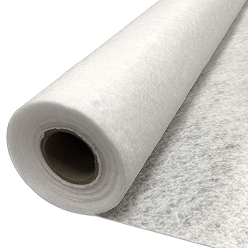 Eco Trade Counter Non-Woven Heavy Duty Geotextile Fleece Membrane | 100gsm Felt Fabric Weed Control Membrane | Soakaway Crate, Drainage Channel and Attenuation Tank Wrapping | 2.25m x 10m (22.5m2)