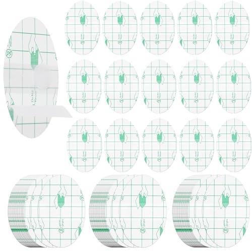 Grevosea 120 Stück Transparente Dusch-Ohrenschützer Wasserdicht mit Elastischen Bändern für Erwachsene und Kinder, Unisex, Polyethylen (PE) und Polyurethan (PU)