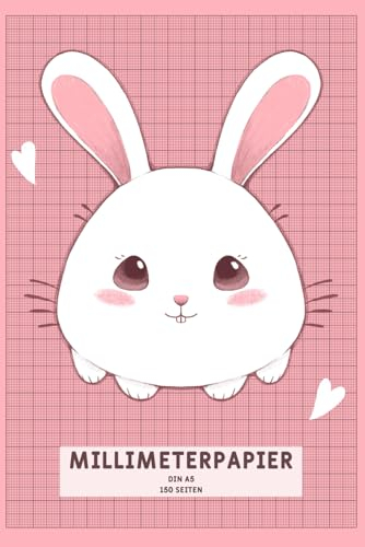 Millimeterpapier: Notizbuch DIN A5