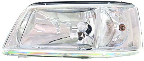 Set huvudstrålkastare H4 med motor vänster höger uppsättning kompatibel med VW Multivan 5 7H 7E T5 låda 7H T5 buss 7H T5 plattsch 03–09