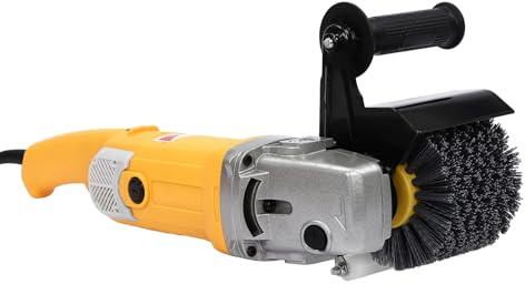 1400W Elektrische Satiniermaschine,Bürstmaschine,Holz Bürstenschleifer Elektrische Satiniermaschine Bürstmaschine für holz Einstellbare Geschwindigkeit Drahtziehmaschine,Vollkupfer-Motor,3500r/min