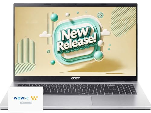 acer Aspire Lite Laptop | 32GB RAM | 1TB SSD | AMD Ryzen 7 5700U (Beats i7-1250U) | 15.6 FHD Display | Long Battery Life | Sleek Design | Ethernet Port | Windows 11 Pro | w/WOWPC Recovery USB
