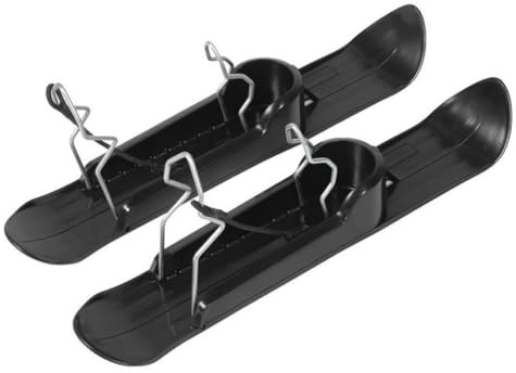 Flaroey Plaque de ski avec patins à roulettes pour planche de ski, planche de plage, skateboard, pour poussette, draisienne, fauteuil roulant handicapé, poussettes d'animaux domestiques