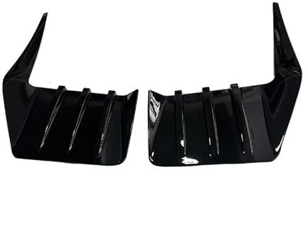 Motenna Rivestimento diffusore paraurti posteriore auto, adatto for BMW, M2 G87 2023 angolo laterale diffusore sottoscocca posteriore auto