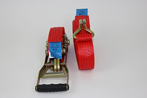 Correa con tensor de trinquete amarre, 5 T, 5 toneladas, 5000 kg, 2500 Dan, 12 m Ergo Tensor de carraca