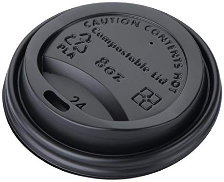 Fiesta Green - Tapas para tazas de café (225 ml, 50 unidades), color verde