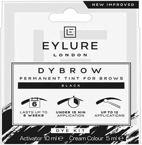 Eylure DYBROW Eyebrow Dye Kit - BLACK