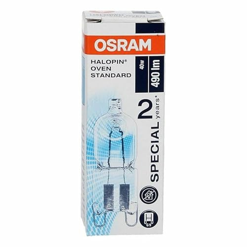 LUTH Premium Profi Parts Halogenlampe kompatibel mit Bosch 00637592 Schlaufensockel G9 40w 230v für Backofen Herd