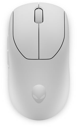Alienware Pro Wireless-Gamingmaus - Lunar Light