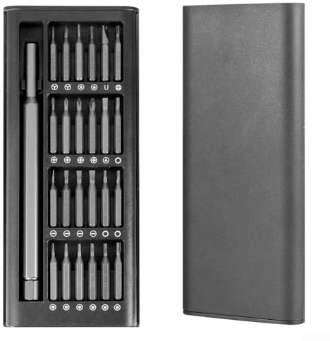 Gbtdoface Torx-Schraubendreher-Sets, kleines Schraubendreher-Set, 25-in-1, Präzisions-Schraubendreher, Torx-Bit, Handy, PC, Reparatur-Handwerkzeug