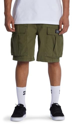 Dcshoes Shorts Tundra Cargo Short Young Mens Brown XL