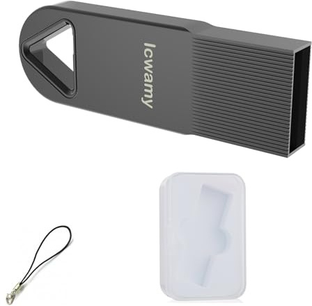 lcwamy 8GB Memory Stick 10 Pack USB Stick USB2.0 Flash Drive 8GB Bulk Flash Drives Pack USB Drives 10 Pack
