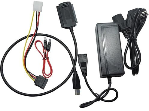 ZHHSUNY USB 3.0 a SATA e ide cable convertidor de adaptador de disco duro para 2.5/3.5 pulgadas disco duro/unidad de disco con kit adaptador de corriente externo