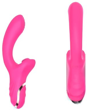 Euphoria Dual Delight Vibratore Blu con Suzione Clitoridea e 10 Vibrazioni – Silicone Medicale, Motore Silenzioso, Impermeabile IPX7, Ricarica USB Magnetica, Stimolatore Punto G e Massaggiatore