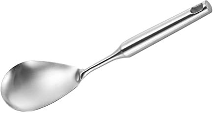 LABRIMP Cuchara De Arroz De Acero Inoxidable Para Niños Y Niñas Accesorio De Comida Tenedor De Arroz Espátula Manejo Cómodo Y Seguro Reutilizable.