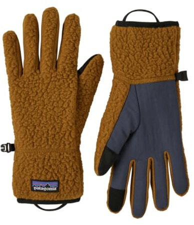 Patagonia Retro Pile Guanti M Shelter Marrone
