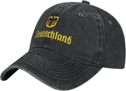 Basecap Vintage Deutschland German Golf Cap Freizeit Laufmütze Klassisch Für Laufen Golf Tennis