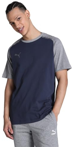 Puma Herren Teamcup Casuals Tee T-Shirt (1er Pack)
