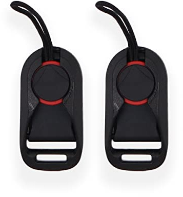 Namvo 2PCS Quick Release Camera Strap Clip Adapter Camera Belt Clip Camera Strap Quick Release Loops Clips