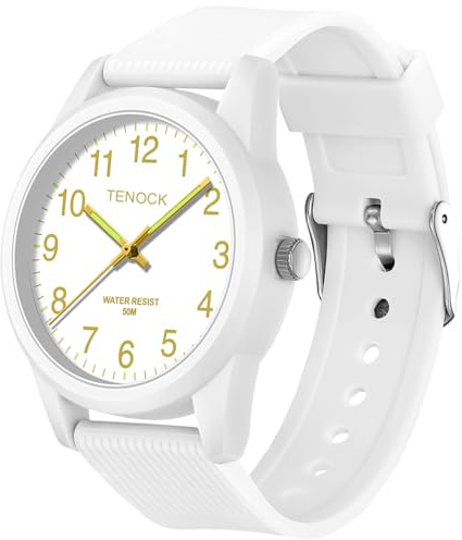 TENOCK Orologi Per Bambini Per Ragazzi Ragazze L'Apprendimento Del Tempo 50M Impermeabile Orologio Per Bambini Facile Da Leggere Per Età 4-12 Bambini Grandi Regali Di Compleanno