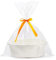 Geschenkkorb Leer, Geflochten Korb für Geschenke mit Geschenktüten und Bändern, Präsentkorb Leer für Babyparty, Geburtstag, Hochzeit, Ostern, Erntedank, Weihnachten (Weiß)