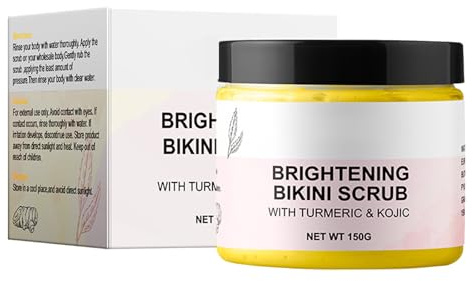 KOAHDE Gommage Visage Curcuma,Gommages pour le Corps du Visage Curcuma,Gommage Facial Curcuma pour Nettoyer en Profondeur,Gommage au Curcuma pour Eliminer l’Acné,Gommage Corporel au Curcuma