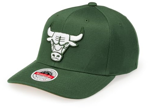 Mitchell & Ness NBA Classic Red Snapback Cap Chicago Bulls Green/Sand
