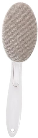 Toyvian Statische Fusselbürste mit Drehbarem Ball Effiziente Tierhaarentfernung für Empfindliche Stoffe Wie Wolle und Kaschmir Benutzerfreundliches Entferner Tool für Kleidung und Möbel