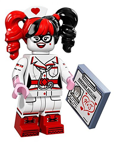 LEGO 71017 Minifigures Serie Batman Movie - Nurse Harley Quinn Mini Action Figure