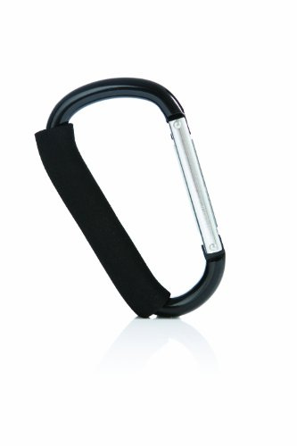 Dreambaby F2306 Kinderwagen-Haken Karabiner-Haken (mit Schaumstoff ummantelt)