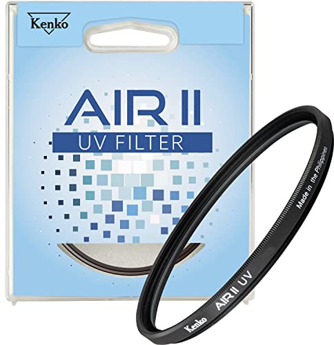 Kenko Filtro de Lente UV, Air II UV 58mm, para la protección de Las Lentes, Fuerte protección contra los Rayos UV