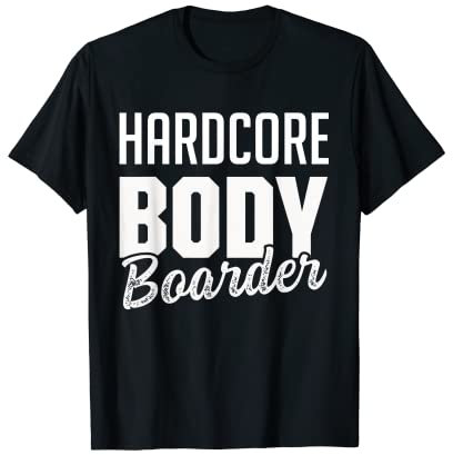 Bodyboard Bodyboard Lustiger Bodyboarder T-Shirt