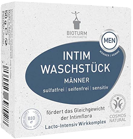 Bioturm Intim Waschstück, Männer, 50g (2)