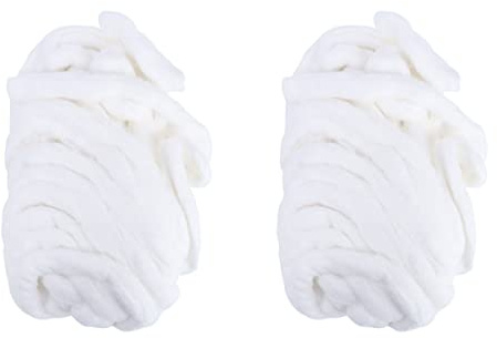 FRCOLOR 2rollen Degreasing Cotton Strips Wasserabsorbierende Weiche Wiederverwendbar-cotton Strips Für Friseursalons Und Beauty-anwendungen Baumwolle Hautfreundlich Und Robust