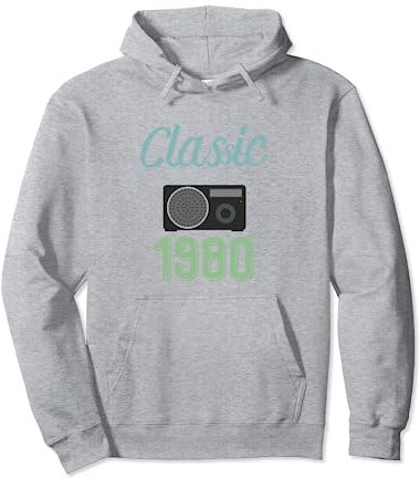Vintage 80's Tees - Klassisches Radio-T-Shirt von 1980 Pullover Hoodie