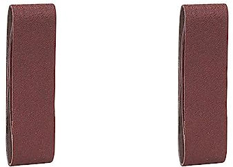 Bosch Accessories 2608606211 Ruban abrasif pour ponceuse à ruban 40 x 305 mm Grain 60/80/120 Set de 3 pièces (Lot de 2)