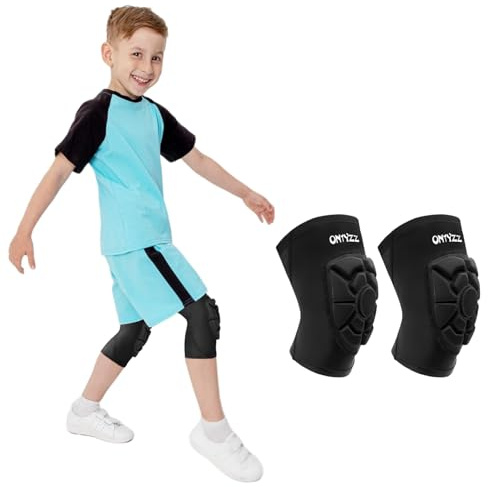 ONTYZZ Knee Pad 1 Pair Kids Knee Sleeve Sports Knee Support Child for Wrestling Basketball MTB Dancing Volleyball Knee Pads