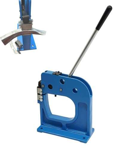 AXGCAA Plieuse et étireuse Manuelle pour métaux, cintreuse à Gorge Profonde de 20,3 cm, cintreuse à Long Manche de Calibre 16, cintreuse de Fabrication de tôle pour Acier, Fer forgé, Aluminium
