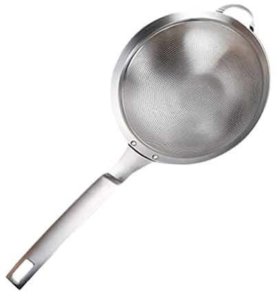 GRIRIW 1 Pc Colapasta in Acciaio Inossidabile Protezione Antispruzzo Imbuto In Piedi Filtri Lavello Anti-intasamento Coperchio Tappo Filtro Impastatrice Divisore Colino a Setaccio Silver