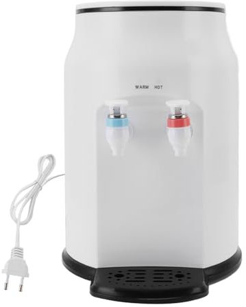 Dispensador de Agua de la encimera, Mini Filtro de Agua de 500W Dispensador Top Carga Máquina de Agua Caliente eléctrica con Temperatura Constante para el hogar y la Oficina