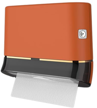 Distributore di asciugamani di carta commerciale - Supporto per asciugamani da parete grande capacità pieghevole a C per fazzoletti da bagno