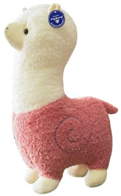 Xiyocadt Alpaka Kuscheltier, Stand Alpaka Plüschtier, kuschel alpaka, Lama Stofftier Geschenk für Kinder Mädchen Jungen (100cm,FH)