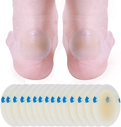 ProLeo 15x Blasenpflaster, Gel Blasenpflaster, Gel Pflaster Blase Fuß, Hydrokolloid Pflaster Gel Selbstklebend Pflaster, Wasserabweisend Gel Selbstklebend Pflaster