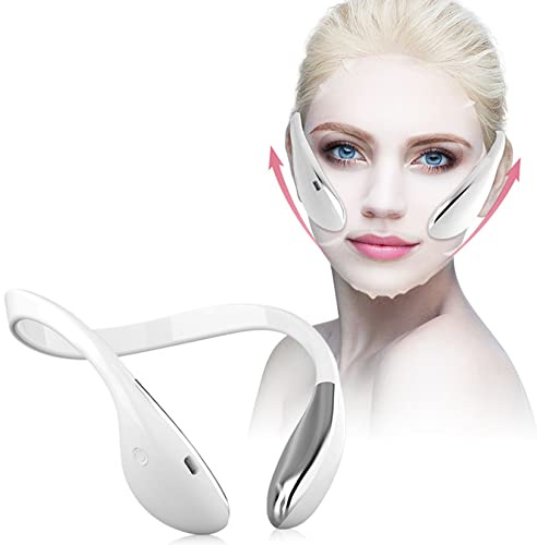 YJF-MRY Appareil De Levage du Visage, Appareil De Musculation pour Le Visage, Réducteur De Double Menton À Micro-Courant Appareil De Massage pour Le Visage en Forme De V