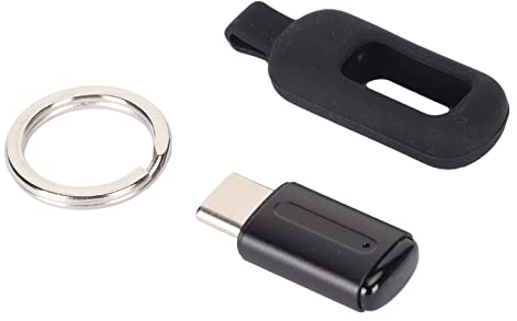 Smartphone IR Fernbedienung, Kapsel Handy Fernbedienung, Intelligenter Universal USB C Infrarot Controller Adapter mit Silikonabdeckung für TV DVD STB