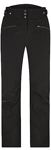 Ziener Damen TILLA Ski-Hose/Schnee-Hose | atmungsaktiv, wasserdicht, Primaloft, Black, 40