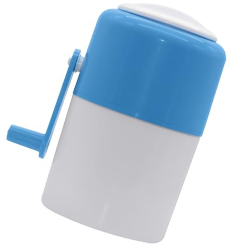 Angoily Máquina Manual para Hacer Hielo Mini Picadora de Hielo para El Hogar Fácil de Usar